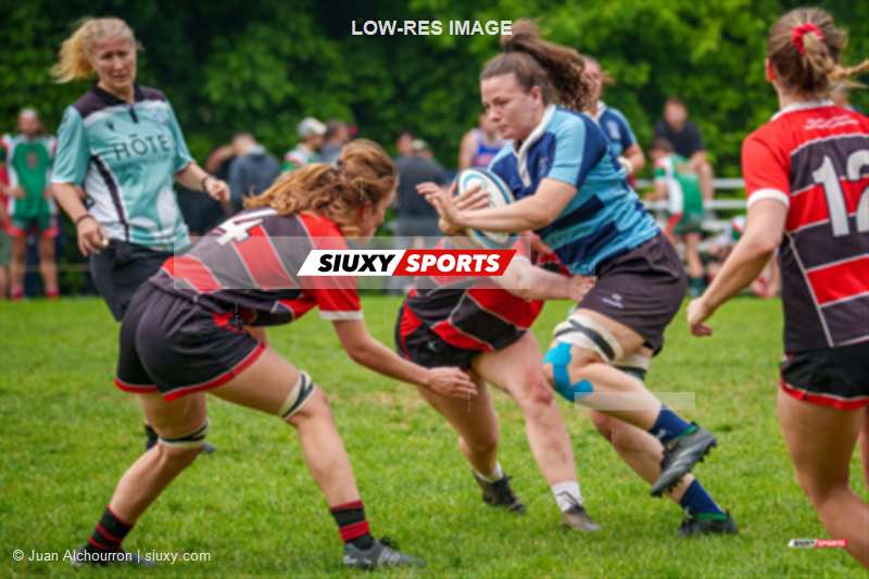  Beaconsfield Rugby Football Club - Montreal Irish RFC - Rugby - RQ 2025 - LPR2 F - Beaconsfield RFC (32) vs (42) Montreal Irish RFC & Locks St-Lambert (#RQ25LP2FBIR6) Photo by: Juan Alchourron | Siuxy Sports 2025-06-07