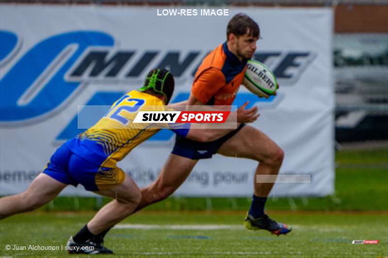 Maxime PLANTEVIN -  College John Abbott - Cégep André Laurendeau - Rugby - RSEQ 2025 - Rugby Masc Coll - John Abbott vs André Laurendeau (#RSEQ25RMCAA19) Photo by: Juan Alchourron | Siuxy Sports 2025-09-07