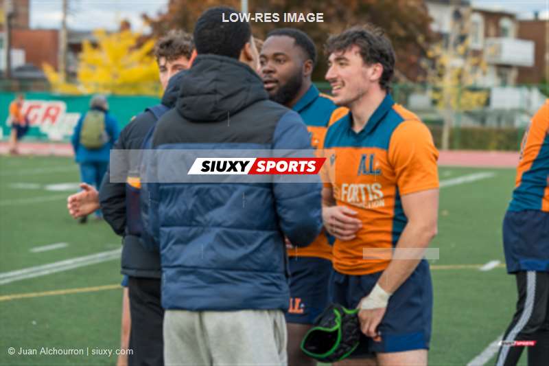 Justin GAGNON -  Cégep André Laurendeau - College Dawson - Rugby - RSEQ 2025 - Demi-finale Rugby M - Cegep André-Laurendeau vs College Dawson (#RSEQ25RMALD11) Photo by: Juan Alchourron | Siuxy Sports 2025-11-02