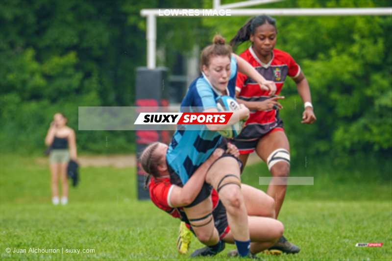  Beaconsfield Rugby Football Club - Montreal Irish RFC - Rugby - RQ 2025 - LPR2 F - Beaconsfield RFC (32) vs (42) Montreal Irish RFC & Locks St-Lambert (#RQ25LP2FBIR6) Photo by: Juan Alchourron | Siuxy Sports 2025-06-07