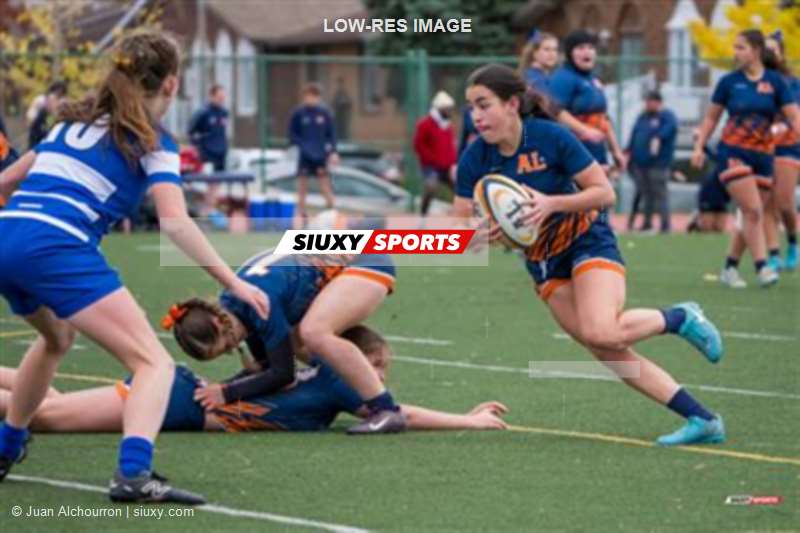 RSEQ 2025 - Rugby F - Cegep André-Laurendeau vs College Dawson