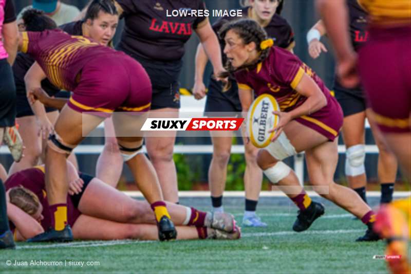 Megan ALLARD -  Université Concordia - Université Laval - Rugby - RSEQ 2025 - Rugby Fém - Concordia vs U Laval - Match (#RSEQ25RFCL18) Photo by: Juan Alchourron | Siuxy Sports 2025-08-29