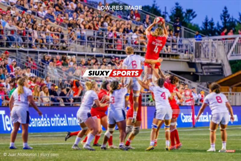 Sophie DE GOEDE - Gabrielle SENFT -  Canada Rugby XV F - USA Women’s Eagles - Rugby - Canada vs USA Rugby F - Aug 1 2025 - Game - 2nd half (#CANUSA25FRGB2) Photo by: Juan Alchourron | Siuxy Sports 2025-08-01