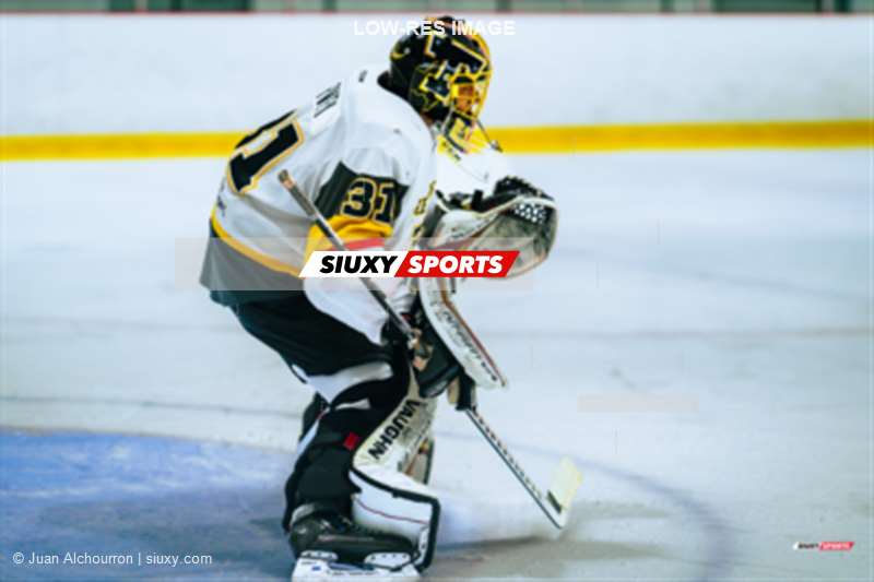Wyatt HARVEY -  Cégep André Laurendeau - Cégep de Thetford - Ice hockey - RSEQ 2025 - Hockey M - André Laurendeau (5) vs (4) Cégep de Thetford (#RSEQ14HMALCT02) Photo by: Juan Alchourron | Siuxy Sports 2025-02-07