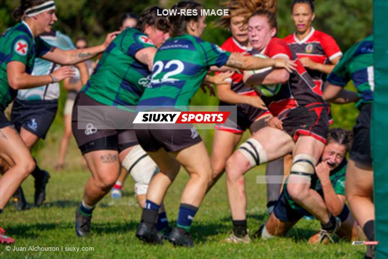 Élodie ROY -  Beaconsfield Rugby Football Club - Montreal Irish RFC - Rugby - RQ 2025 - Final LP1 Fém - Beaconsfield vs Irish/Locks (#RQ25FL1FBI01) Photo by: Juan Alchourron | Siuxy Sports 2025-08-16