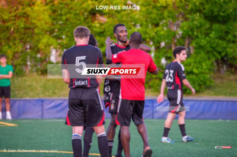 Pape Demba BEYE -  CS Mont-Royal Outremont - Royal Beauport - Soccer - L1QC 2025 - CS Mont-Royal Outremont (2) vs (3) Royal Beauport (#L1QC25MRORB6) Photo by: Juan Alchourron | Siuxy Sports 2025-06-29