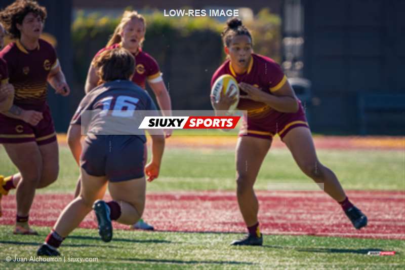 Steve KALAYDJIAN - Mahalia ROBINSON -  Université Concordia - Université Ottawa - Rugby - RSEQ 2025 - Rugby F - Semi Final - Concordia U. vs Ottawa U. (#RSEQ25RFCO31) Photo by: Juan Alchourron | Siuxy Sports 2025-10-11