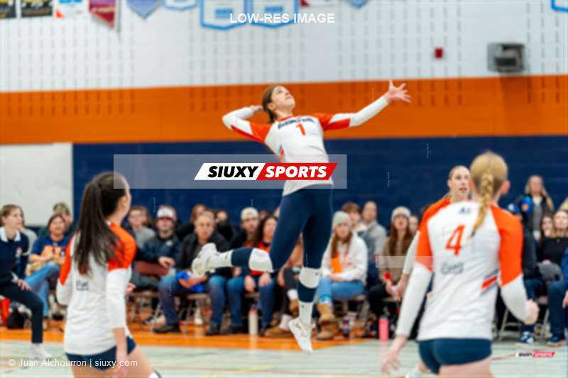 Emy CHAMPOUX - Emma L'ANTHOËN - Jane LECLERC - Ann-Sophie PROVENCHER -  Cégep André Laurendeau - Collège Bois-de-Boulogne - Volleyball - RSEQ 2025 - Volleyball F D1 - André Laurendeau (3) vs (1) Bois-de-Boulogne - Reel AL (#RSEQ25VFD1ALBB01) Photo by: Juan Alchourron | Siuxy Sports 2025-01-23