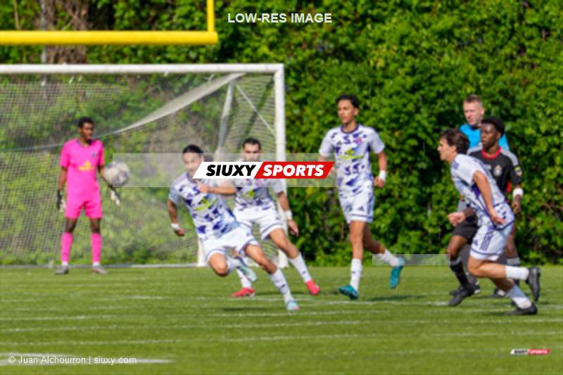 Aydan KANCEL-MARIE -  FC Laval - Royal Beauport - Soccer - L1QC 2025 - FC Laval (4) vs (2) Royal Beauport (#L1QC25MLARB6) Photo by: Juan Alchourron | Siuxy Sports 2025-06-21