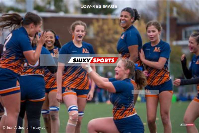 RSEQ 2025 - Rugby F - Cegep André-Laurendeau vs College Dawson