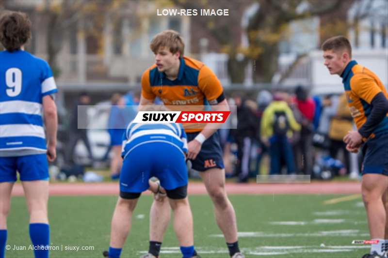 Nathan GUILLERMIC -  Cégep André Laurendeau - College Dawson - Rugby - RSEQ 2025 - Demi-finale Rugby M - Cegep André-Laurendeau vs College Dawson (#RSEQ25RMALD11) Photo by: Juan Alchourron | Siuxy Sports 2025-11-02