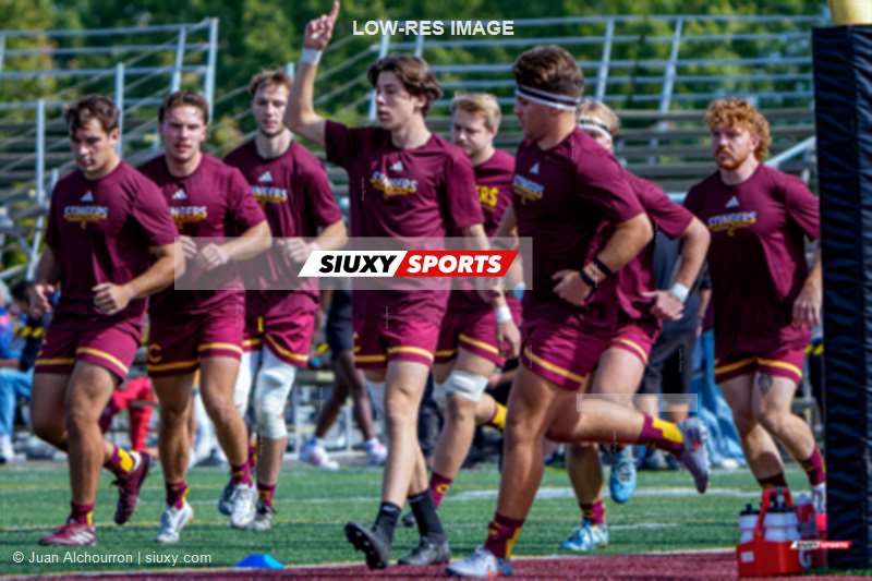 Elias BRUNEL - Philip HACALA - Mason MOFFAT - Jack WELLER -  Université Concordia - Université Carleton - Rugby - RSEQ 2025 - Rugby M - Concordia vs Carleton (#RSEQ25RMCC19) Photo by: Juan Alchourron | Siuxy Sports 2025-09-21