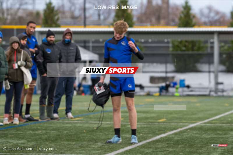 Romain LARCHER -  Université de Montréal - Queen's University - Rugby - CANUMENS 2025 - Université de Montréal vs Queen's University - Game#10 (#CANUMENS2550) Photo by: Juan Alchourron | Siuxy Sports 2025-11-16