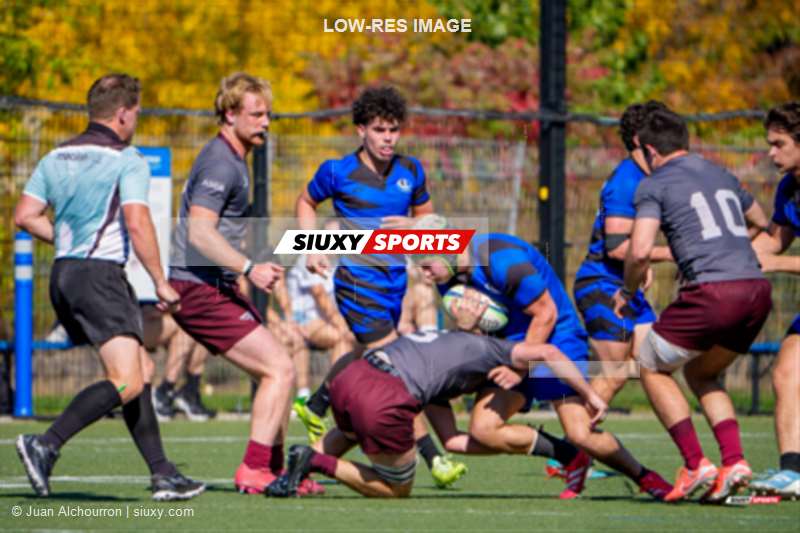 Louis RAMOISY -  Université de Montréal - Université Ottawa - Rugby - RSEQ 2025 - Rugby M - Université de Montréal vs Université Ottawa (#RSEQ25RMUMO10) Photo by: Juan Alchourron | Siuxy Sports 2025-10-05