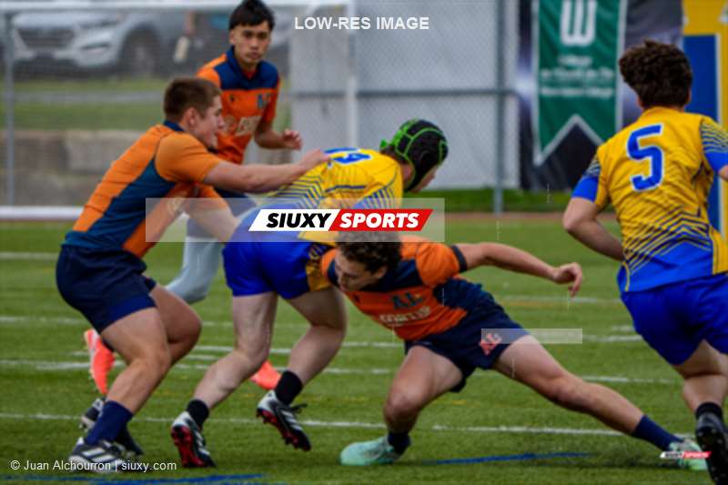 Tristan PHIMPHRACHANH -  College John Abbott - Cégep André Laurendeau - Rugby - RSEQ 2025 - Rugby Masc Coll - John Abbott vs André Laurendeau (#RSEQ25RMCAA19) Photo by: Juan Alchourron | Siuxy Sports 2025-09-07