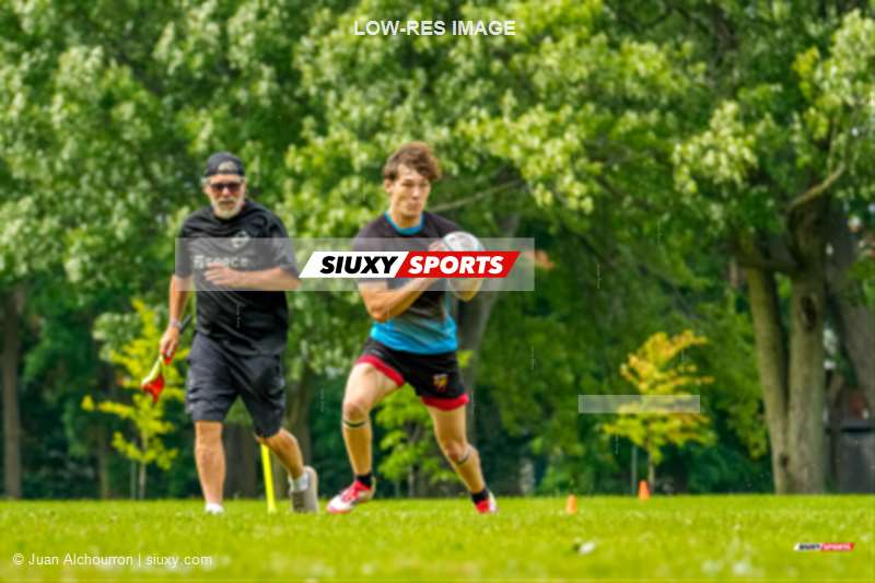 Aldar MEULAN - Tom SMITH -  Montreal Wanderers Rugby Football Club - Abénakis de Sherbrooke - Rugby - RQ 2025 - LP1M - Montreal Wanderers RFC vs Abénakis de Sherbrooke (#RQ25LP1MMWA17) Photo by: Juan Alchourron | Siuxy Sports 2025-07-19