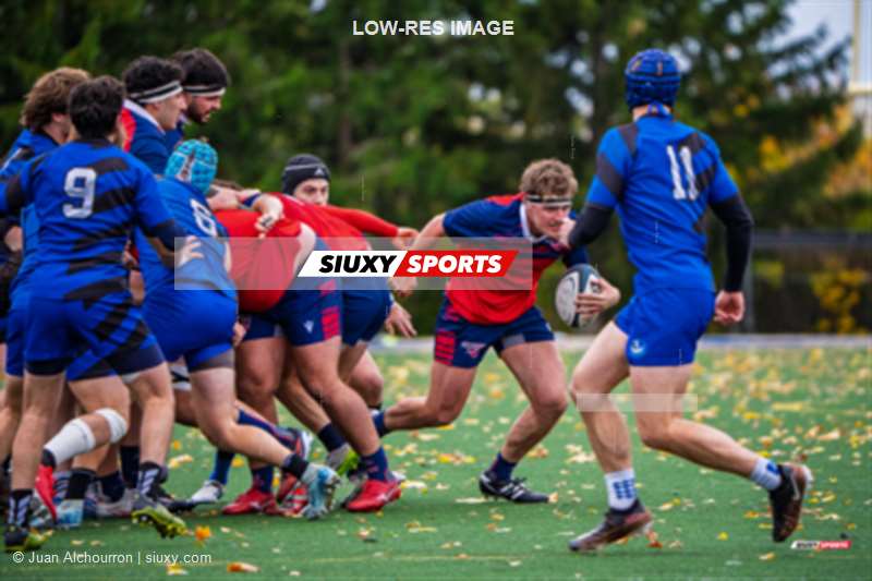  ÉTS (École de technologie supérieure) - Université de Montréal - Rugby - RSEQ 2025 - Rugby M - Finale - ETS vs Université de Montréal - Match (#RSEQ25RMFEM51) Photo by: Juan Alchourron | Siuxy Sports 2025-11-01