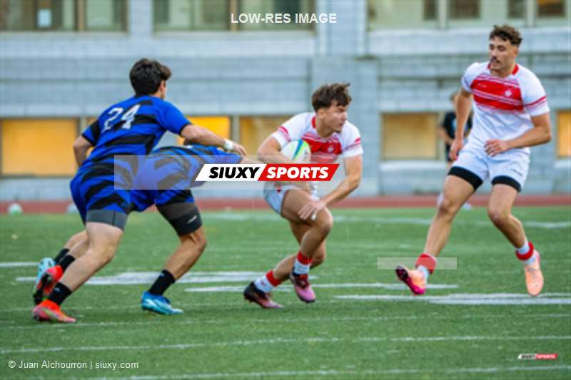 James MASON -  Université McGill - Université de Montréal - Rugby - RSEQ 2025 - Rugby M - McGill University vs Université de Montréal (#RSEQ25RMMM10) Photo by: Juan Alchourron | Siuxy Sports 2025-10-11
