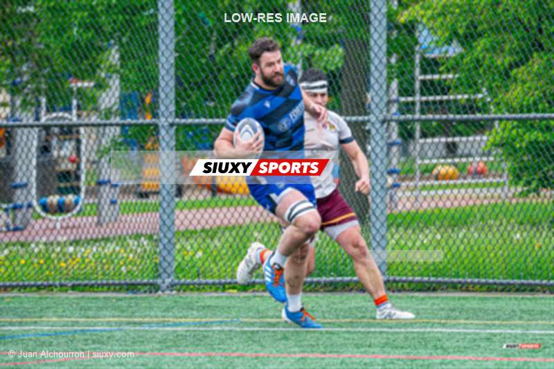 Rik LUNAUD -  Parc Olympique Rugby - Sainte-Anne-de-Bellevue RFC - Rugby - RQ 2025 - Super League M - Parc Olympique (26) vs (11) SABRFC (#RQ25SLMPORSAB5) Photo by: Juan Alchourron | Siuxy Sports 2025-05-24