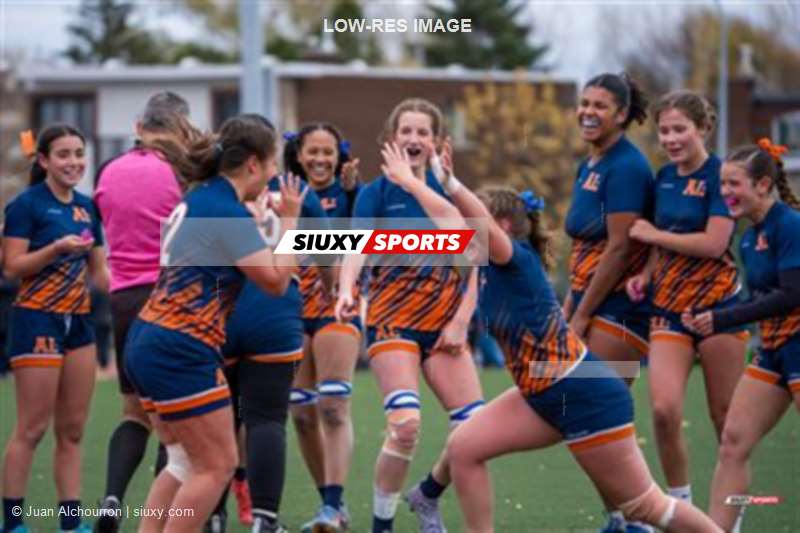RSEQ 2025 - Rugby F - Cegep André-Laurendeau vs College Dawson