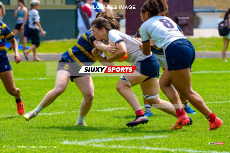  Sainte-Anne-de-Bellevue RFC - Town of Mount Royal RFC - Rugby - RQ 2025 - SL F - SABRFC vs TMR RFC (#RQ25SLFSABTM7) Photo by: Juan Alchourron | Siuxy Sports 2025-07-12