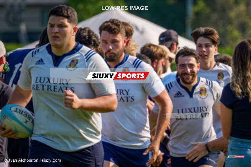 Sean D'ALESIO - Aidan MCMULLAN - Nassim NORDINE - Jack WELLER -  Sainte-Anne-de-Bellevue RFC - Parc Olympique Rugby - Rugby - RQ 2025 - SL M - SABRFC (30) vs (19) Parc Olympique Rugby (#RQ25SLMSABPO7) Photo by: Juan Alchourron | Siuxy Sports 2025-07-12