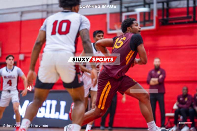 Aleksandar MITROVIC -  Université McGill - Université Concordia - Basketball - RSEQ 2025 - Basketball M - McGill (54) vs (76) Concordia (#RSEQ25BASMMCGCON1) Photo by: Juan Alchourron | Siuxy Sports 2025-01-16