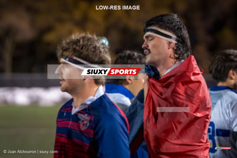 Lucas RICARDE -  ÉTS (École de technologie supérieure) - University of Victoria - Rugby - CANUMENS 2025 - École de Technologie Supérieure vs University of Victoria - Game#8 - Before & After (#CANUMENS2518) Photo by: Juan Alchourron | Siuxy Sports 2025-11-14
