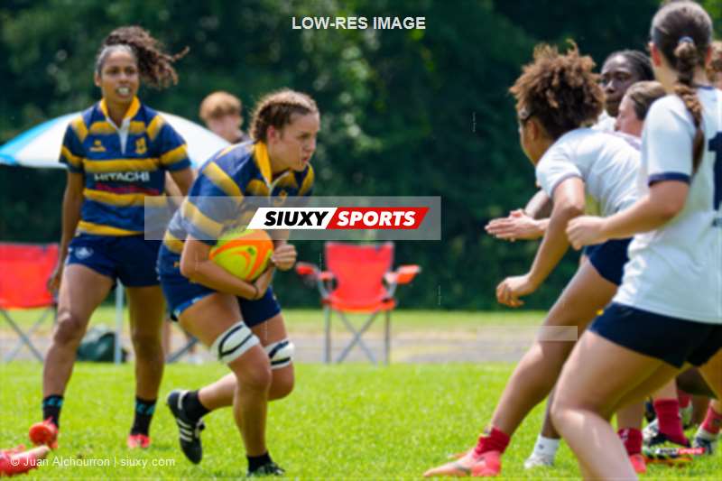 Magali HARVEY -  Sainte-Anne-de-Bellevue RFC - Town of Mount Royal RFC - Rugby - RQ 2025 - SL F - SABRFC vs TMR RFC (#RQ25SLFSABTM7) Photo by: Juan Alchourron | Siuxy Sports 2025-07-12