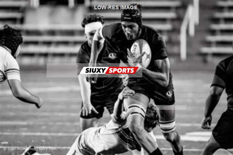 RSEQ 2025 - Rugby M - Demi Finale - McGill vs Université de Montréal - Match - BW
