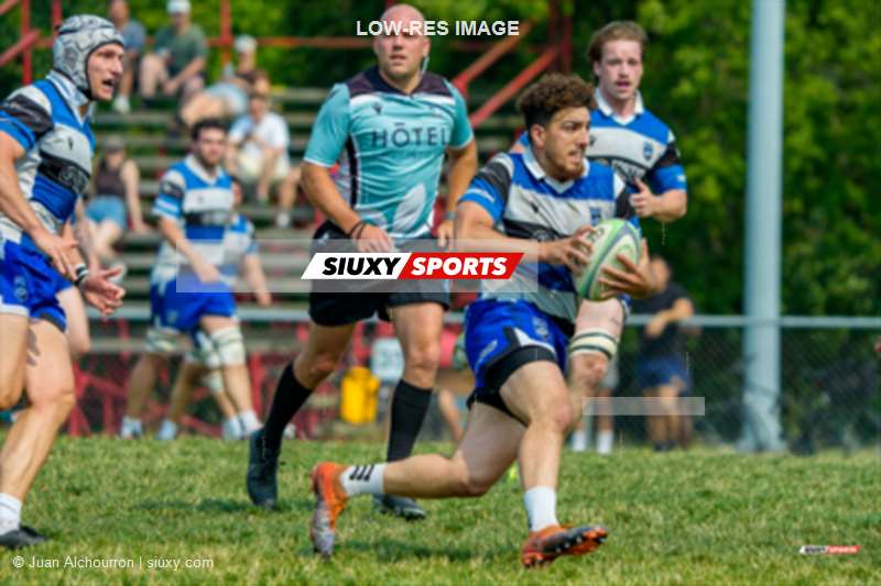 Pierre CONSTANTIN - Omar MOKRI -  Town of Mount Royal RFC - Parc Olympique Rugby - Rugby - RQ 2025 - SL M - TMR vs Parc Olympique (#RQ25SLMTMRP8) Photo by: Juan Alchourron | Siuxy Sports 2025-08-02