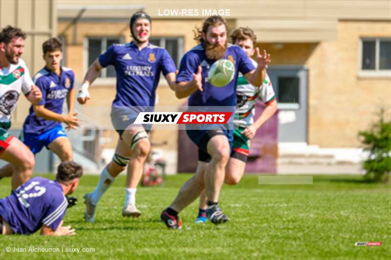 Josselin THIZON -  Sainte-Anne-de-Bellevue RFC - Rugby Club de Montréal - Rugby - RQ 2025 - Super Ligue M - SABRFC (43) vs (29) Rugby Club de Montréal (#RQ25SLMSARCM6) Photo by: Juan Alchourron | Siuxy Sports 2025-06-14