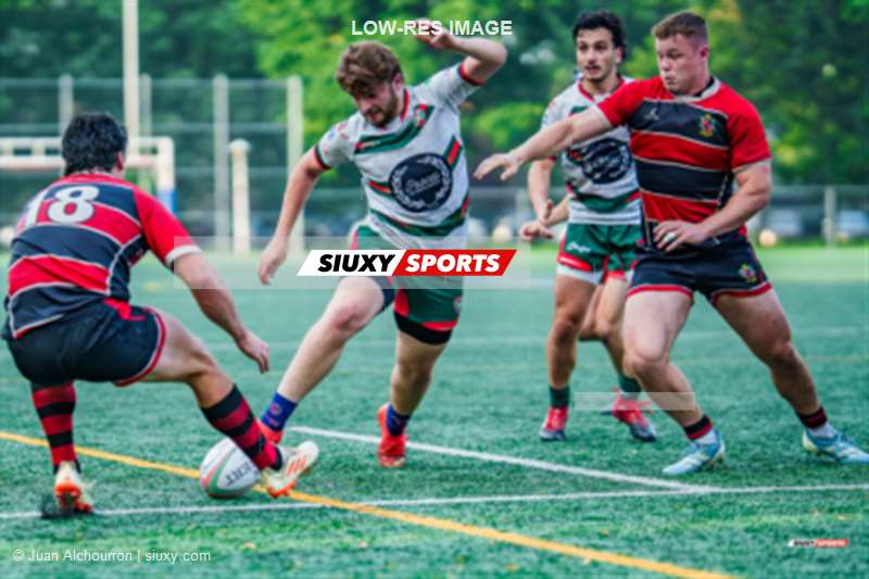 Cameron HARTE - Valentin MINJOU -  Rugby Club de Montréal - Beaconsfield Rugby Football Club - Rugby - RQ 2025 - SL M - Rugby Club de Montréal vs Beaconsfield RFC - Reel Match (#RQ25SLMRCMB17) Photo by: Juan Alchourron | Siuxy Sports 2025-07-26