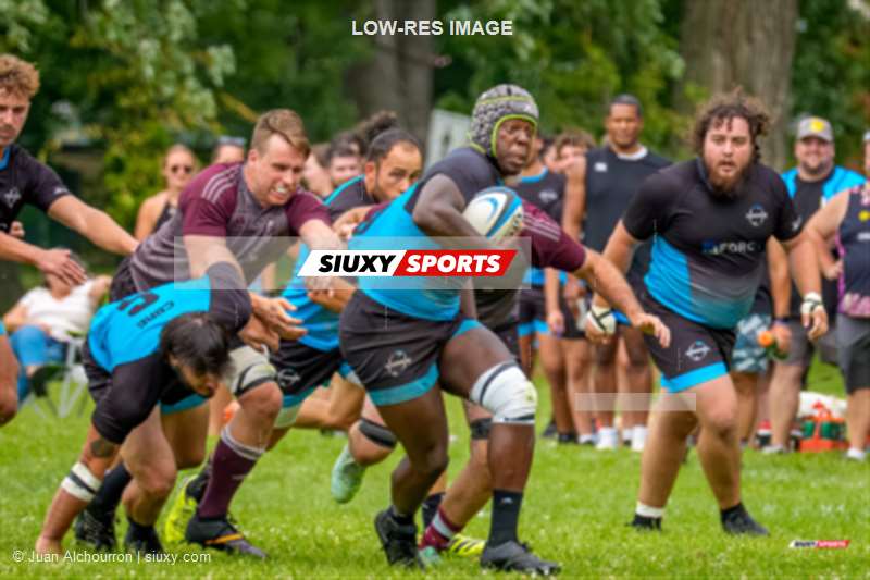 Andrew IANNUCCILLI - Sean SOWDEN -  Montreal Wanderers Rugby Football Club - Abénakis de Sherbrooke - Rugby - RQ 2025 - LP1M - Montreal Wanderers RFC vs Abénakis de Sherbrooke - Reel B (#RQ25LP1MMWA97) Photo by: Juan Alchourron | Siuxy Sports 2025-07-19