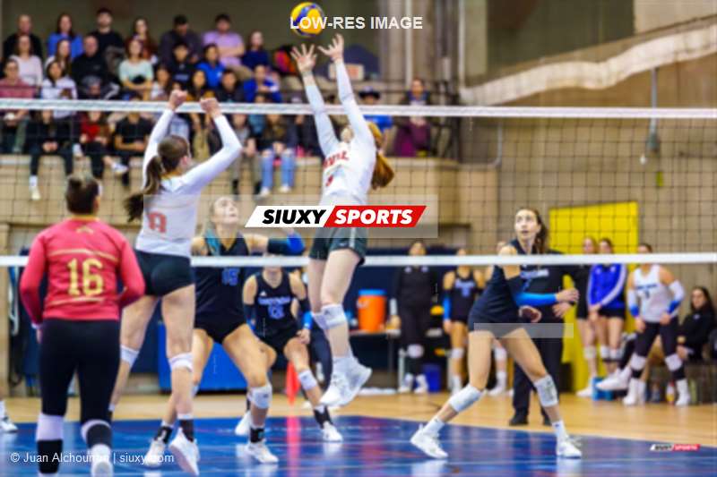 Dahlie BOURGEOIS -  Université de Montréal - Université Laval - Volleyball - RSEQ 2025 - Volleyball F Finale 1 - Université de Montréal (3) vs (1) Université Laval (#RSEQ25VFF1UMUL02) Photo by: Juan Alchourron | Siuxy Sports 2025-02-28