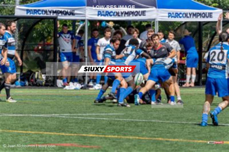 Rugby Québec - Parc Olympique (18) vs (31) Club de Rugby de Québec (M2) - 1ère mi-temps