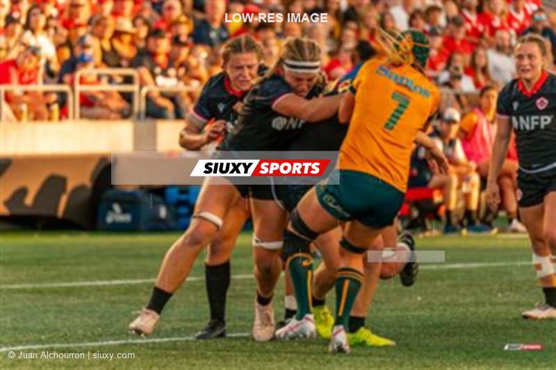 WORLD RUGBY PACIFIC FOUR SERIES - CANADA (45) VS (7) Australia - First Half - Reel B