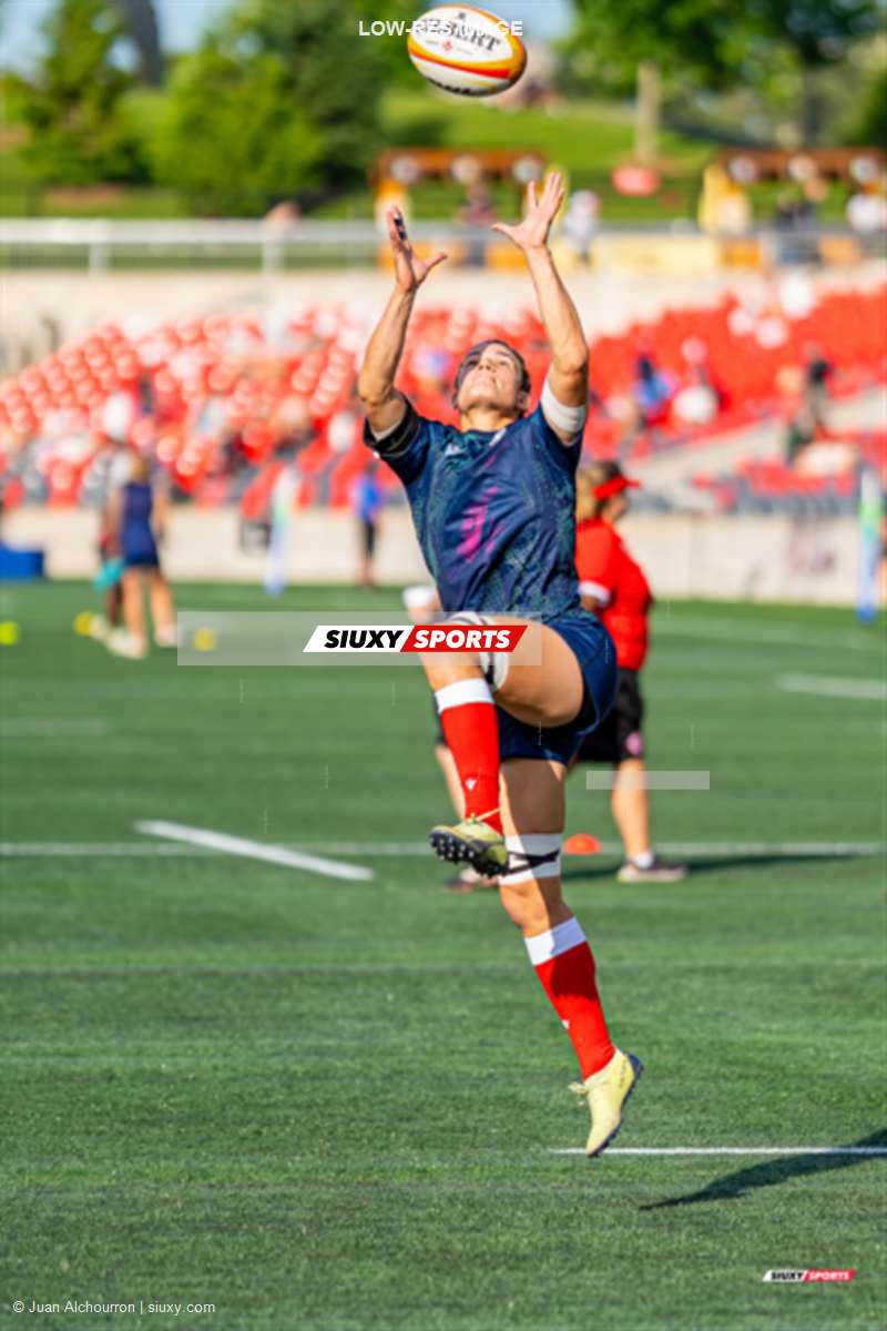 Fabiola FORTEZA -  Canada Rugby XV F - New Zealand national rugby union team (W) - Rugby - World Rugby Pacific Four Series - Canada vs New Zealand - Before game (#2023WRP4SCANNZL0) Photo by: Juan Alchourron | Siuxy Sports 2023-07-08