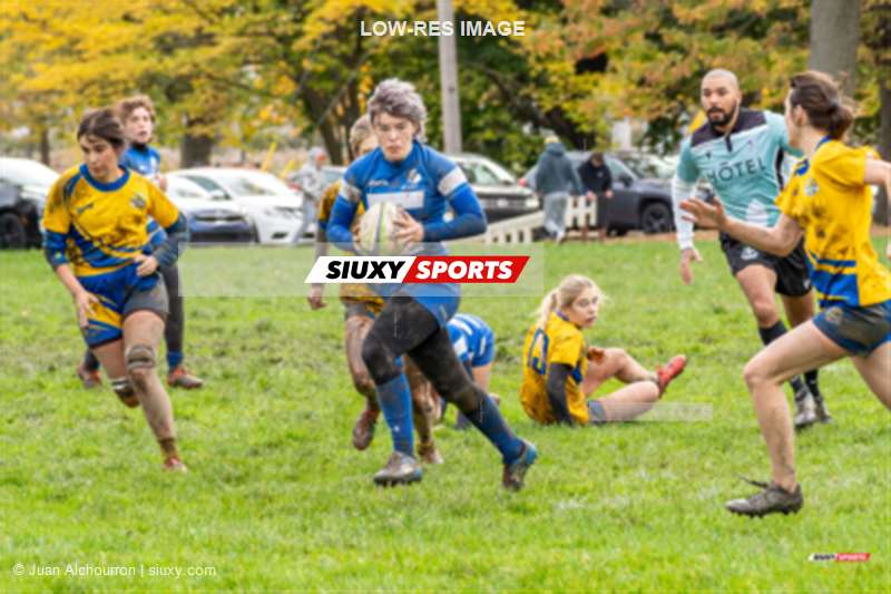 Juliette HAY -  College Dawson - College John Abbott - Rugby - RSEQ - 2023 RUGBY F - Dawson (0) vs (30) John Abbott (#RSEQRFDAWCJA10) Photo by: Juan Alchourron | Siuxy Sports 2023-10-29
