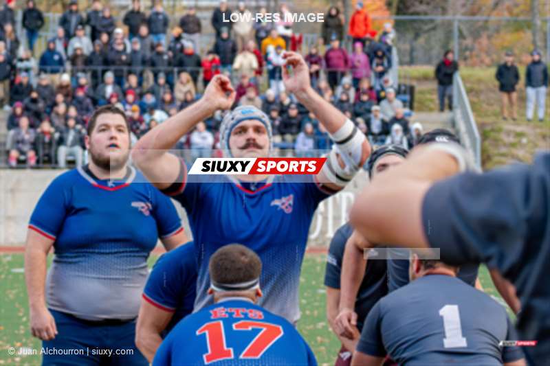 Eloi PINON -  ÉTS (École de technologie supérieure) - Université Ottawa - Rugby - RSEQ 2023 - Final Univ. Rugby Masc. - ETS (17) vs (18) Ottawa U. (2nd half) (#RSEQ23RUMETOT3) Photo by: Juan Alchourron | Siuxy Sports 2023-11-05