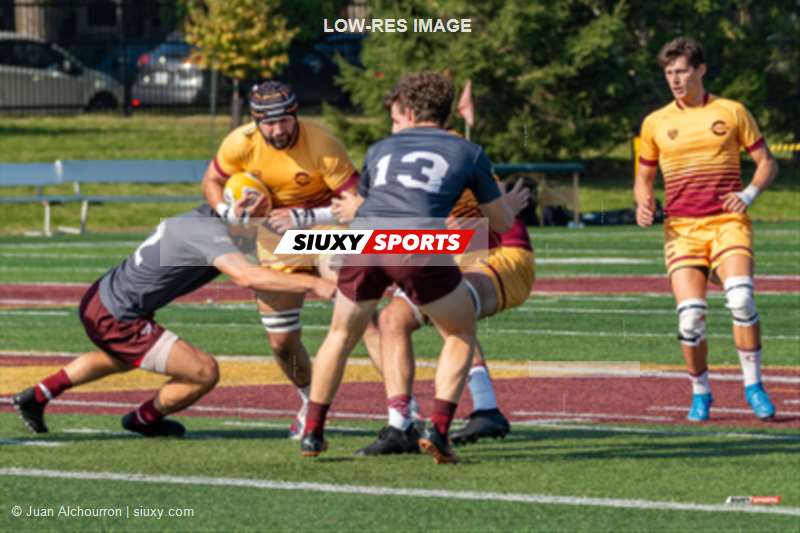  Université Concordia - Université Ottawa - Rugby - RSEQ 2023 RUGBY M - Concordia Stingers (40) VS (31) Ottawa Gee Gees - 1st Half (#RSEQ2023COOTT9M1) Photo by: Juan Alchourron | Siuxy Sports 2023-09-30