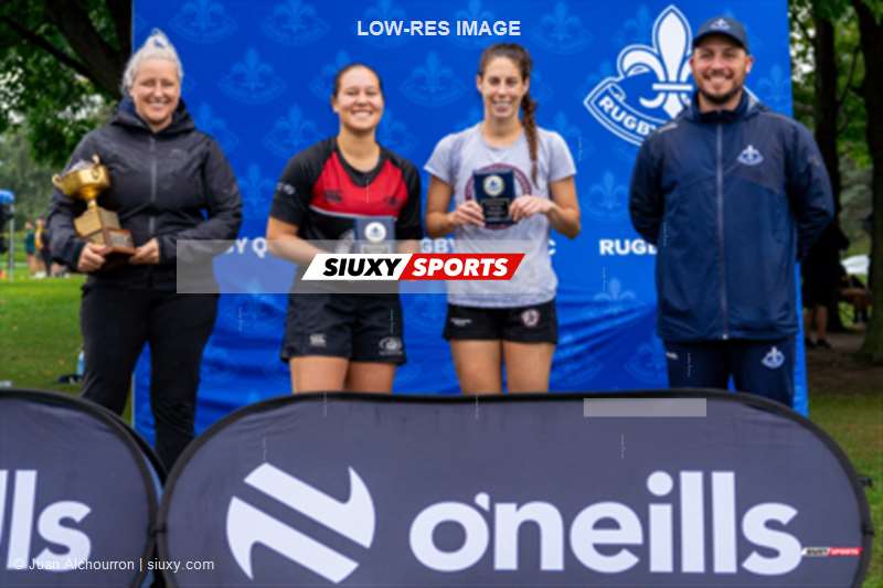 Hugo MONTÉRÉMAL -  Abénakis de Sherbrooke - Club de Rugby de Québec - Rugby - RUGBY QUÉBEC FINALES LPR1 F SÉNIORS 2023 SAB QC- CRQ II vs Abénakis (#RQF2023LPR1F) Photo by: Juan Alchourron | Siuxy Sports 2023-08-19