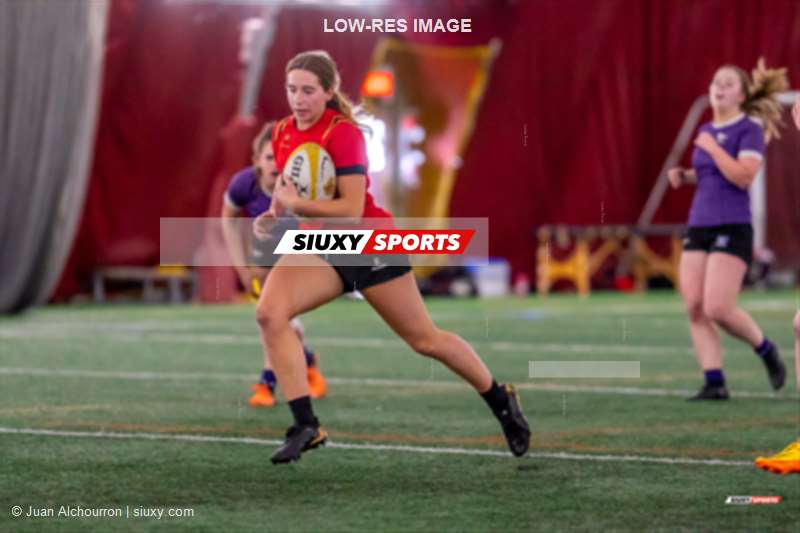 Emma LAJEUNESSE -  Université Laval - University of Western Ontario - Rugby - 2023 7s Nationals Concordia - U. Laval (51) vs (0) U Western Ontario (#2023N7ULvUWO01) Photo by: Juan Alchourron | Siuxy Sports 2023-03-26
