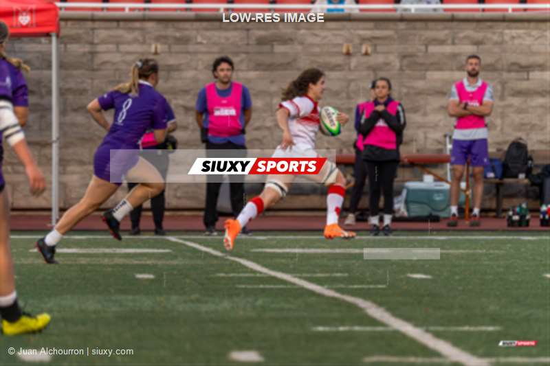 Lauren MINNS -  Université McGill - Bishop's University - Rugby - RSEQ 2023 Rugby F/W - McGill Martlets (22) vs (13) Bishop's Gaiters (#RSEQ2023MCGBIS08) Photo by: Juan Alchourron | Siuxy Sports 2023-08-31