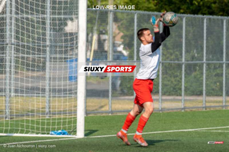 Valentin LAMOULIE -  CS Longueuil - CS Mont-Royal Outremont - Soccer - PLSQ - CS Longueil (0) vs (0) VS CS Mont-Royal Outremont (#PLSQ2023CSLCSMR06) Photo by: Juan Alchourron | Siuxy Sports 2023-06-10