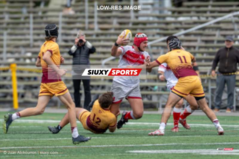 Brad HUNGER - Jack WELLER -  Université Concordia - Université McGill - Rugby - RSEQ - 2023 Rugby - Concordia (22) vs (23) McGill - Game Reel (#RSEQ2023CONMCGA10) Photo by: Juan Alchourron | Siuxy Sports 2023-10-15