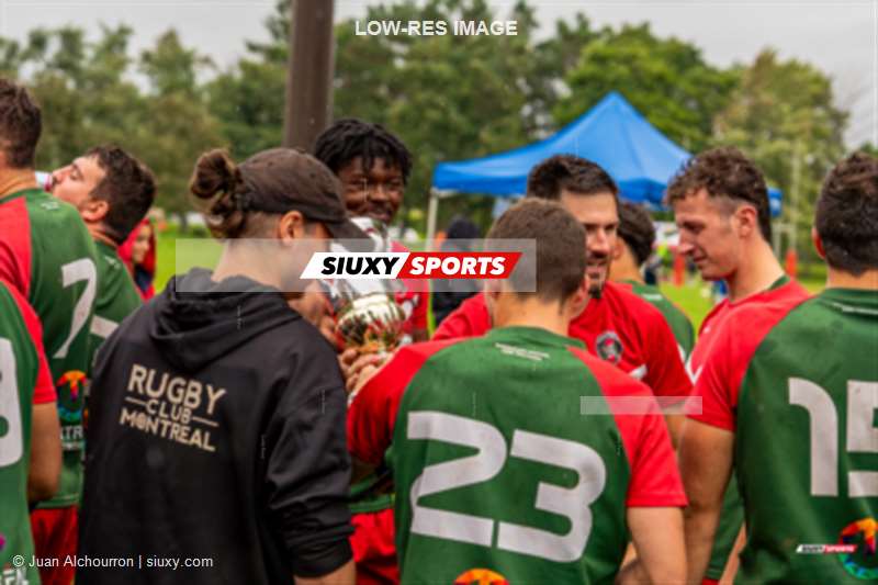  Rugby Club de Montréal - Montreal Wanderers Rugby Football Club - Rugby - Rugby Québec Finales LPR1M Séniors 2023 SAB QC- RCM I 24 vs 17 Wanderers I (#RQF2023LPR1M) Photo by: Juan Alchourron | Siuxy Sports 2023-08-19
