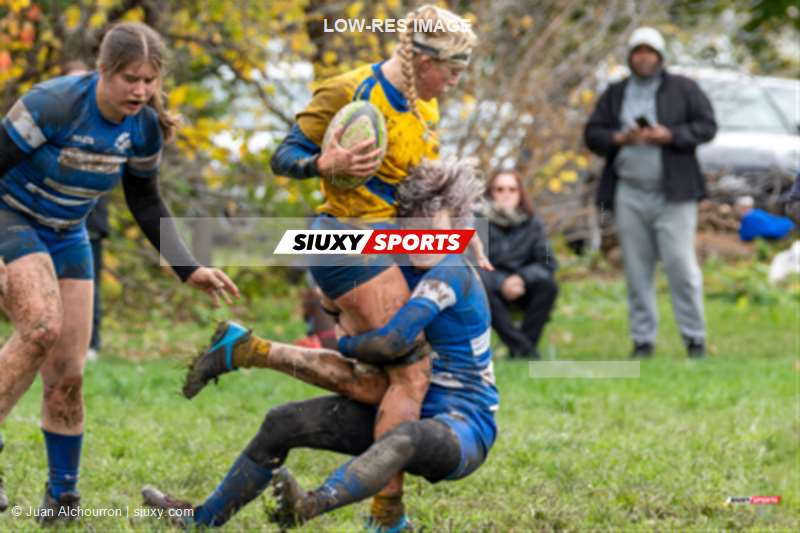 Juliette HAY -  College Dawson - College John Abbott - Rugby - RSEQ - 2023 RUGBY F - Dawson (0) vs (30) John Abbott (#RSEQRFDAWCJA10) Photo by: Juan Alchourron | Siuxy Sports 2023-10-29