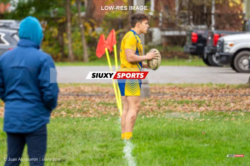 Philip MARTIN -  College Dawson - College John Abbott - Rugby - RSEQ - 2023 RUGBY M - DAWSON (0) VS (30) JOHN ABBOTT (#RSEQRMDAWCJA10) Photo by: Juan Alchourron | Siuxy Sports 2023-10-29
