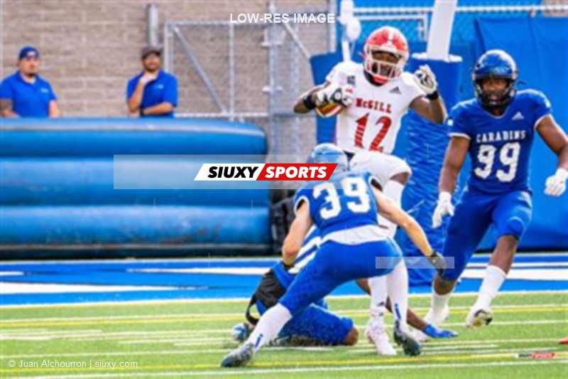 RSEQ Football Universitaire - Carabins-UdM (43) vs (11) Redbirds-McGill - 2eme mi-temps